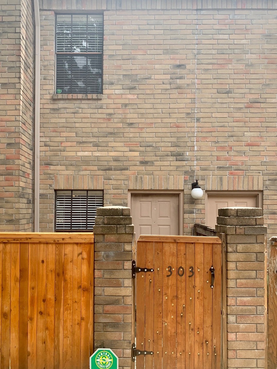 Entry Gate to the unit