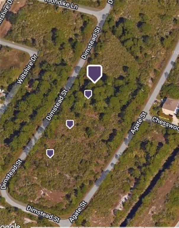 ALL FOUR LOTS' LOCATION