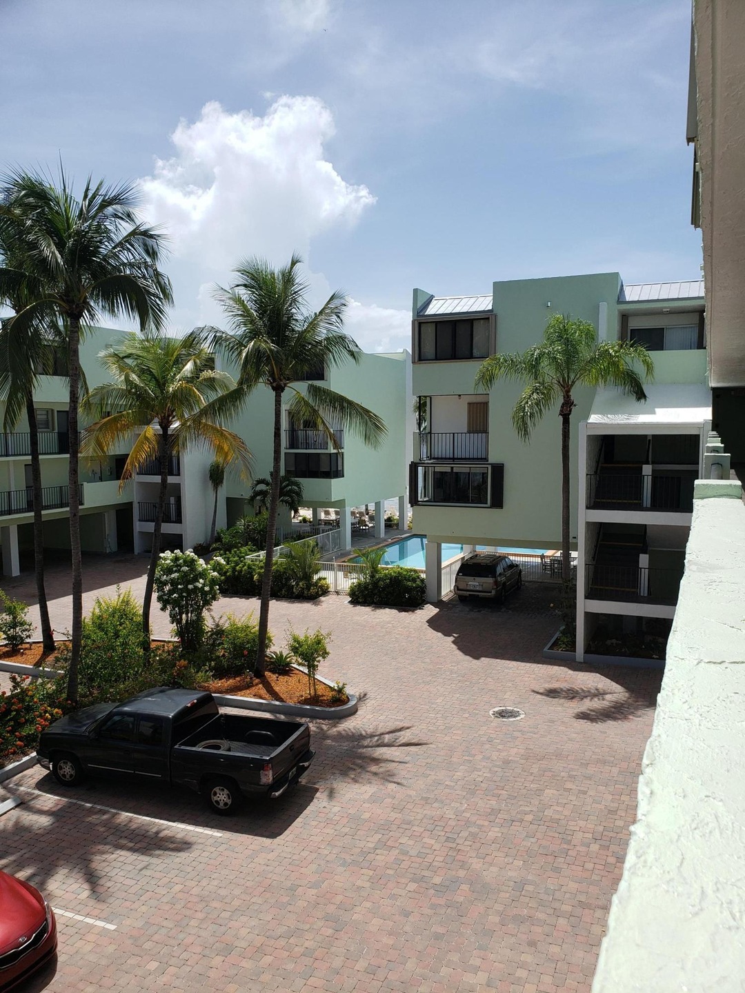 view from front door