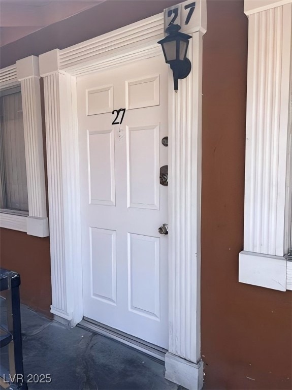 View of property entrance