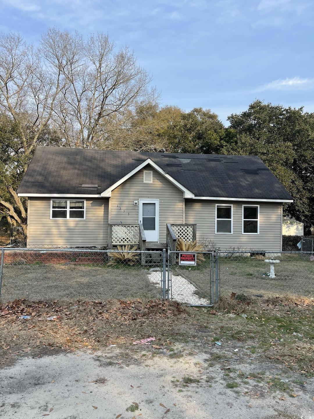 View of front of house
