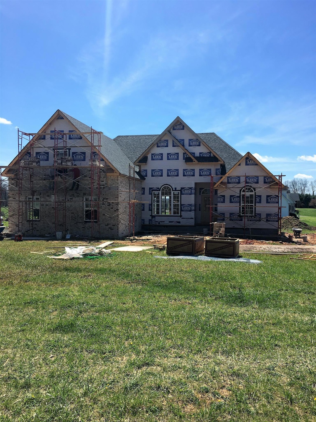 Brand new home on over an acre in desirable Cross Plains