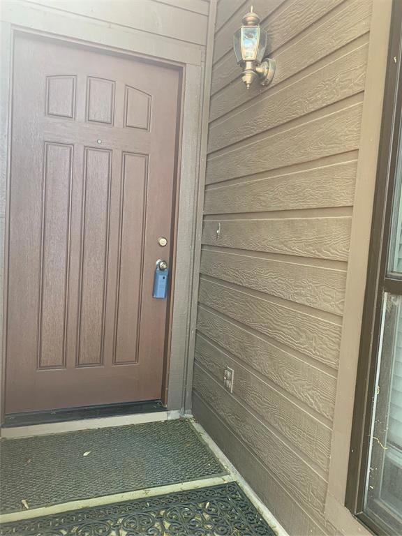 Welcome Home, new front door provided by the HOA