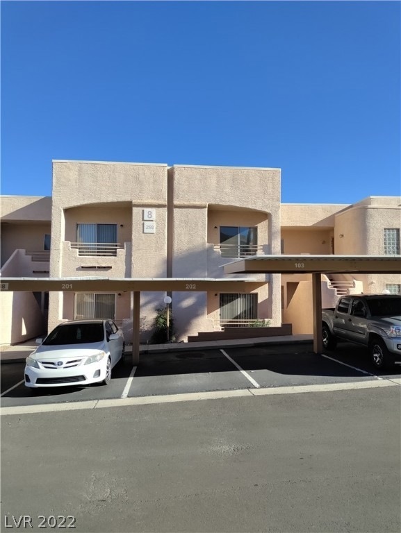 Covered parking in Front