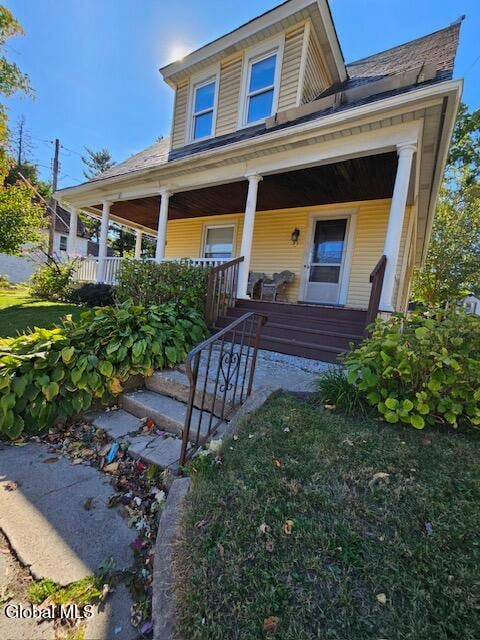 51 sacandaga house front