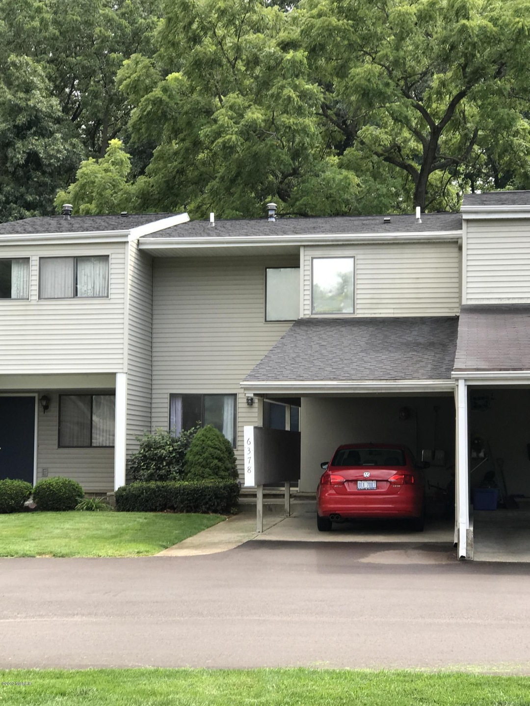 front of condo 1