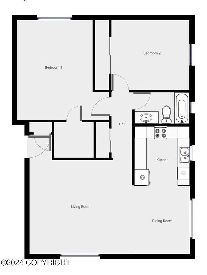 8607 Corbin Dr unit 2, Anchorage, AK 99507 - photo 1