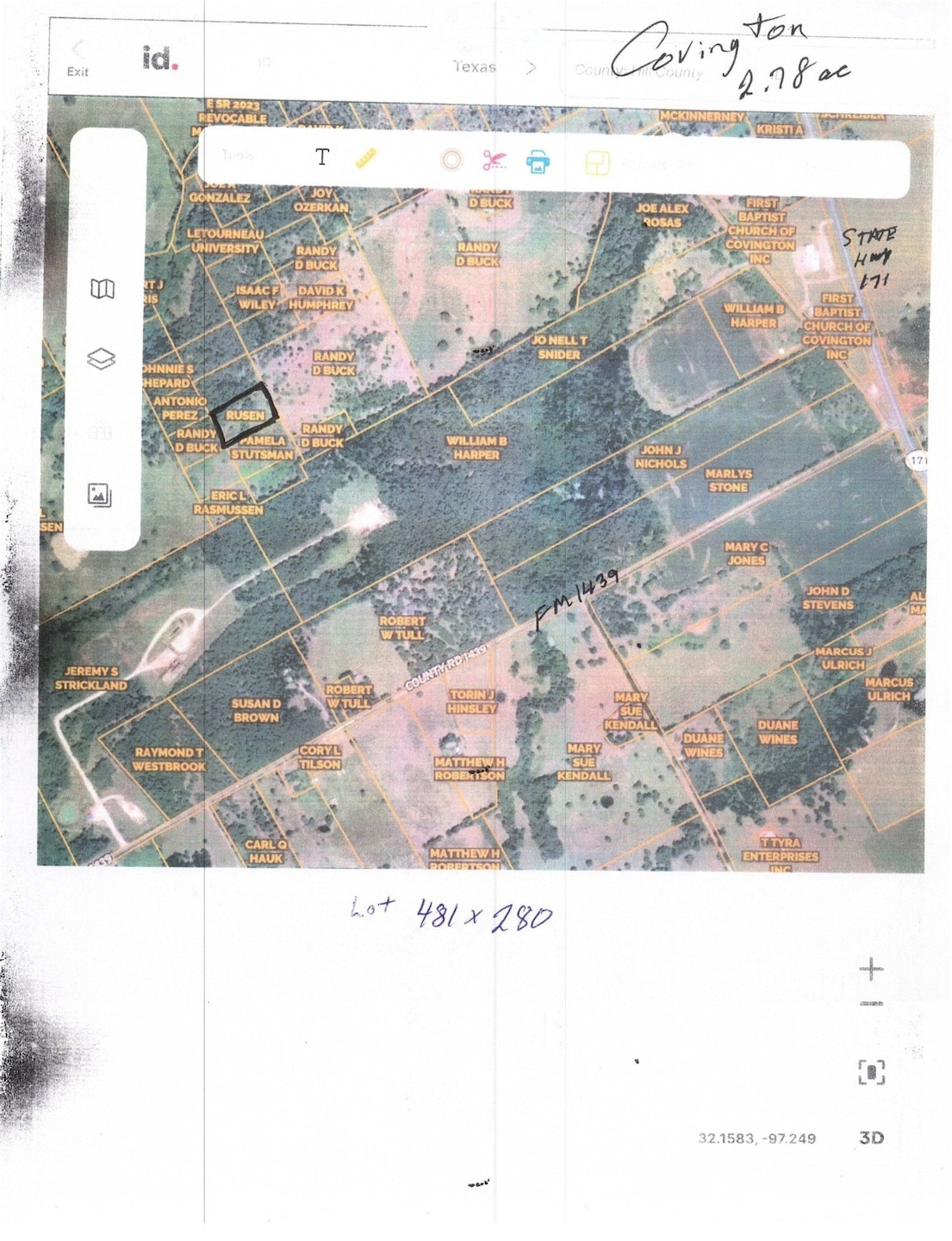 TBD Tbd, Covington, TX 76636 - photo 1