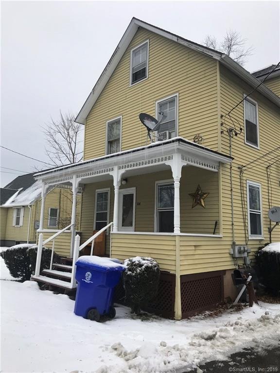 front of house, front porch
