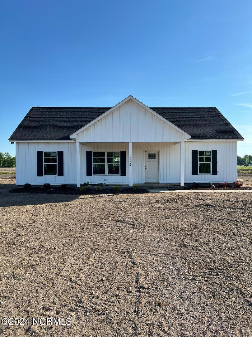 front of the home