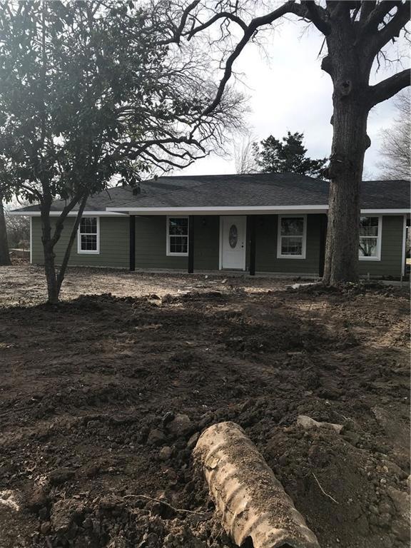 front of the house