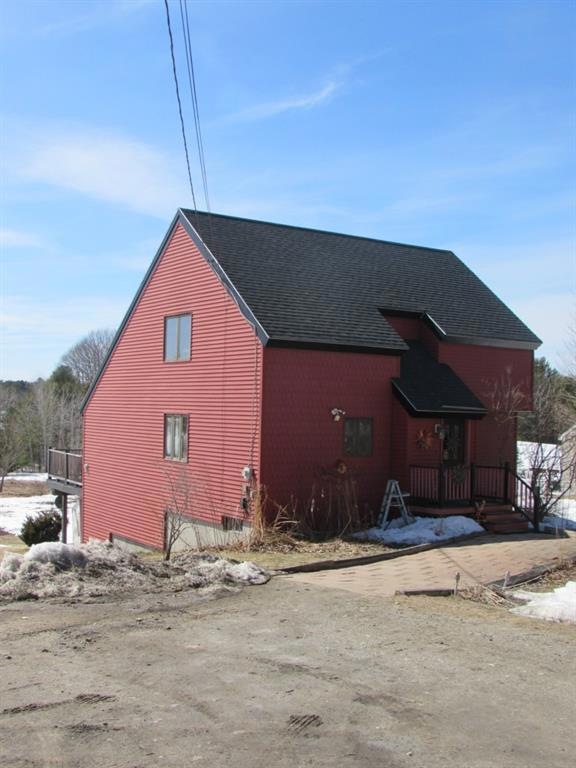 Contemporary saltbox with lots of charm.