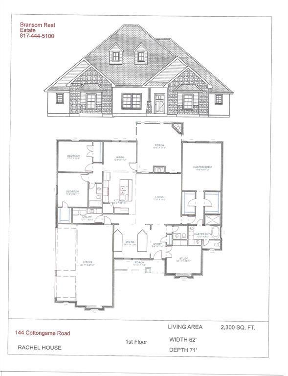 144 Cottongame Dr, Weatherford, TX 76088 - photo 1