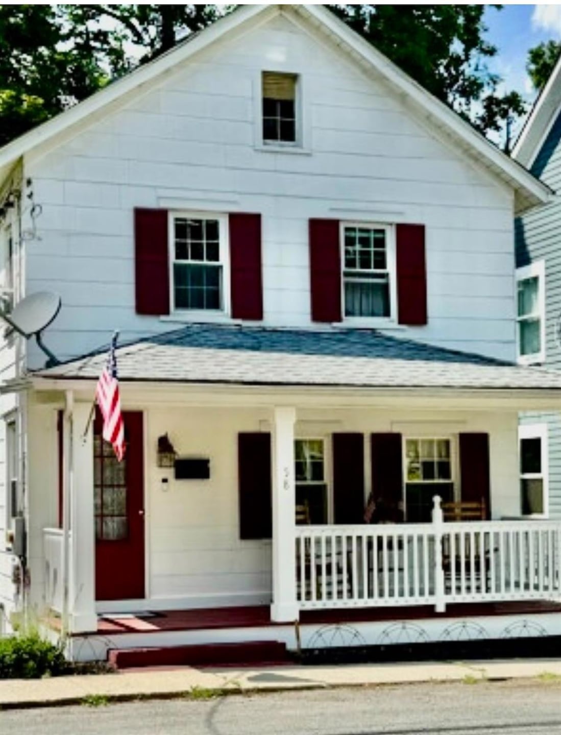 Front of Structure