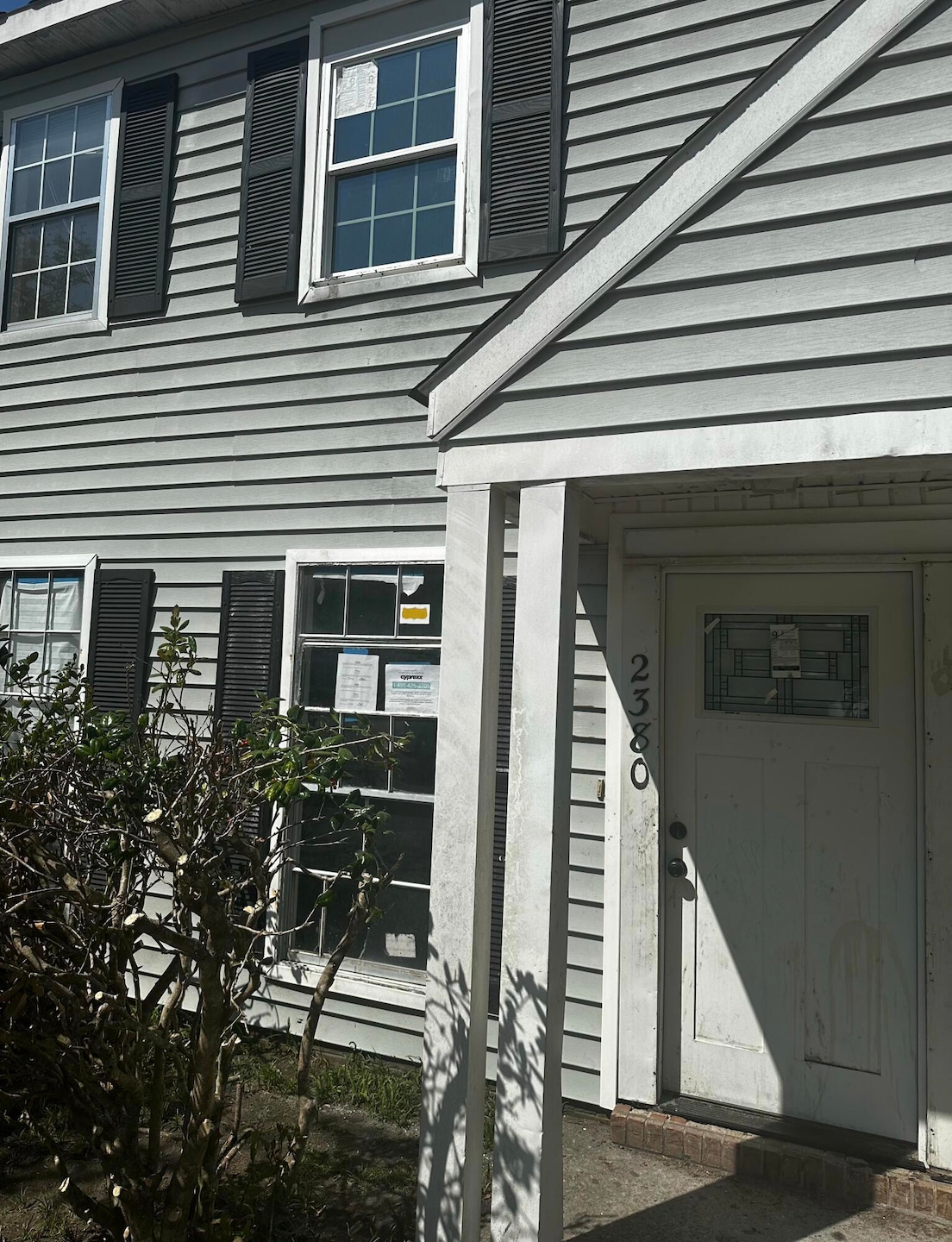 front exterior