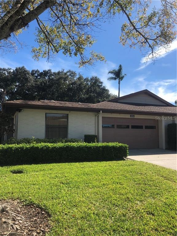 Front with 2 Attached Car Garage
