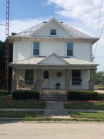 Enjoy this large front porch with your morning cof