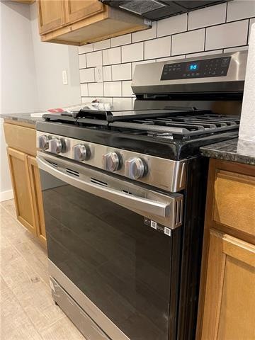 New gas range!