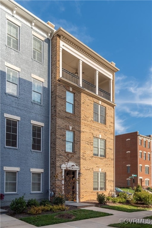 Exterior photo of actual home under construction n