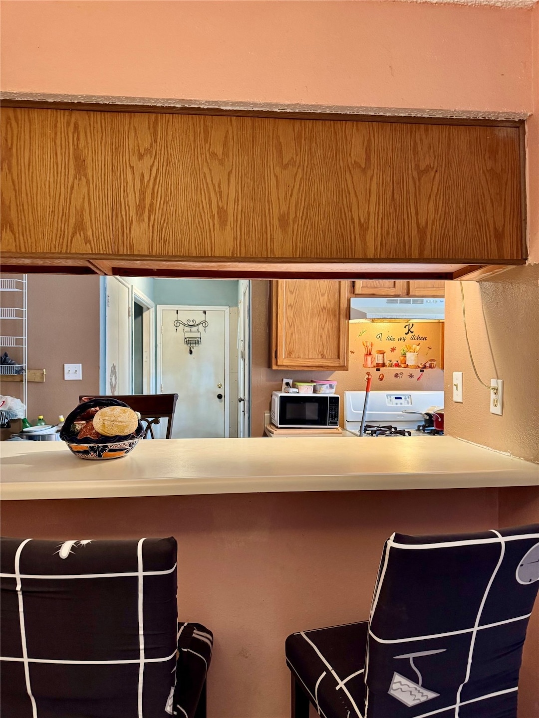 Cozy breakfast bar perfect for casual dining and e