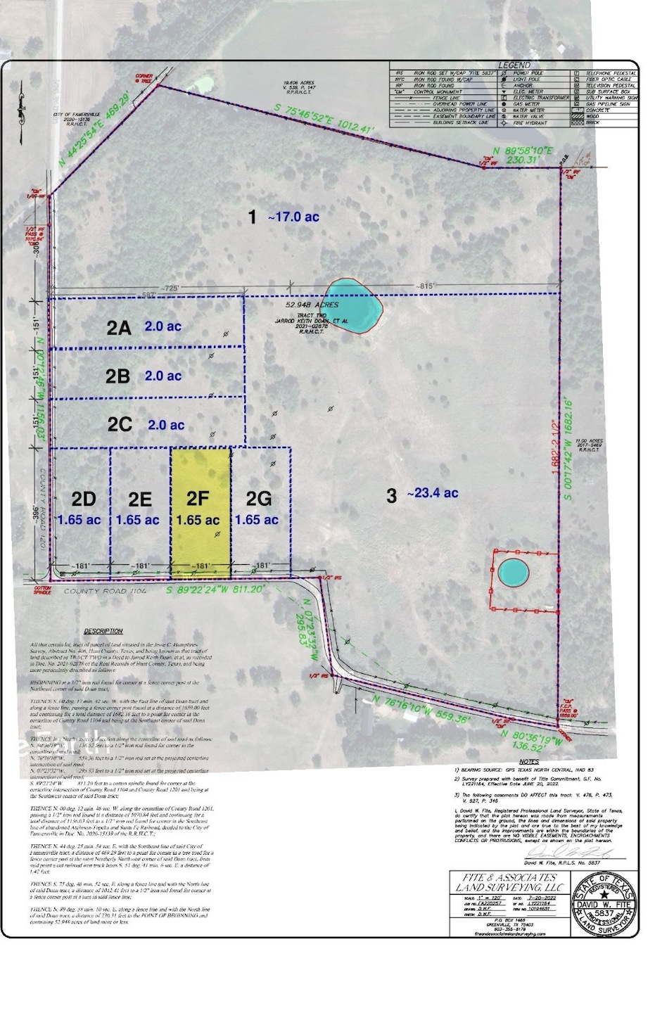 Map / location with property boundaries highlighted