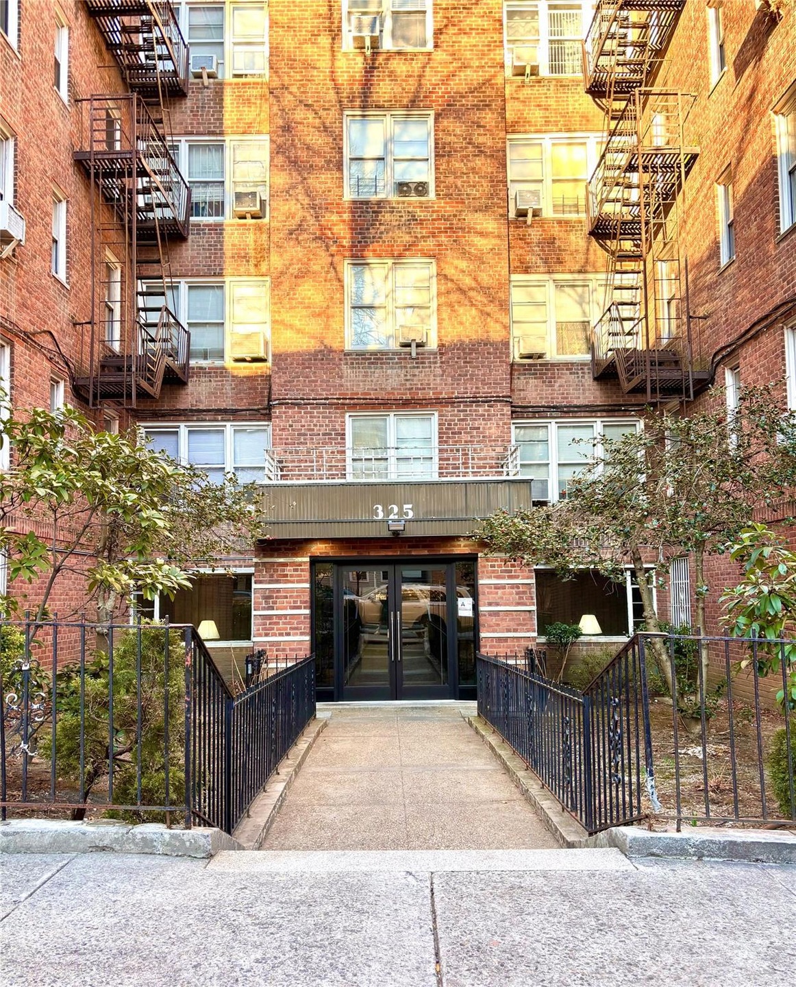Front of Structure