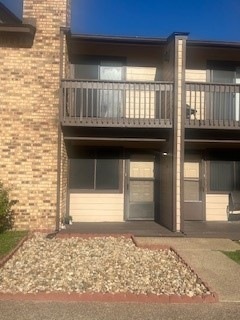 Front of townhome