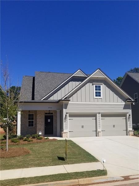Hopewell floor plan on Lot 31 offers 3 bedrooms, 2