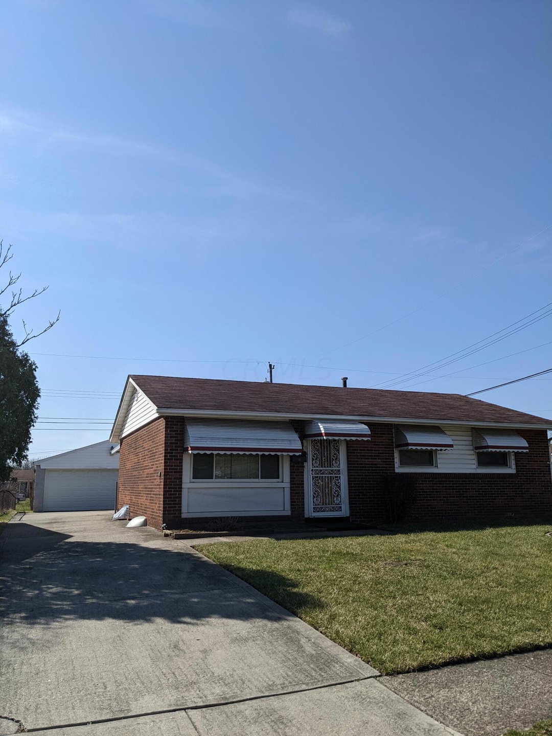 front with garage