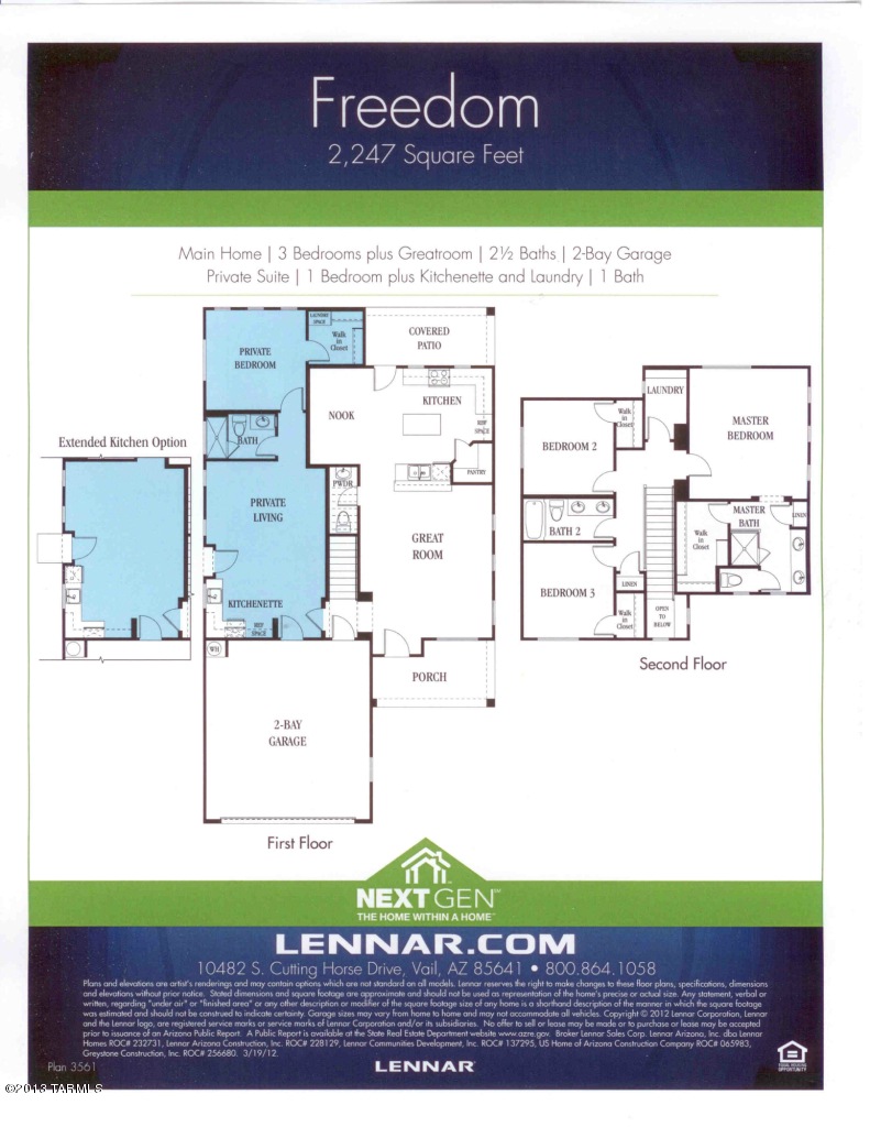 Freedom Floorplan MLS