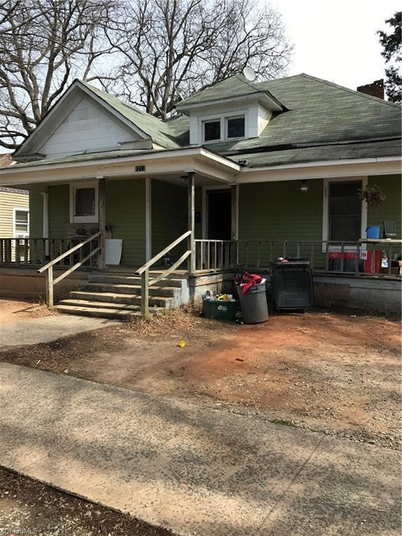 Large front rocking chair porch