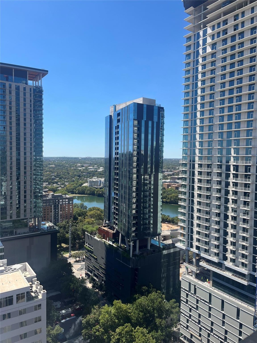 View of city featuring a large body of water