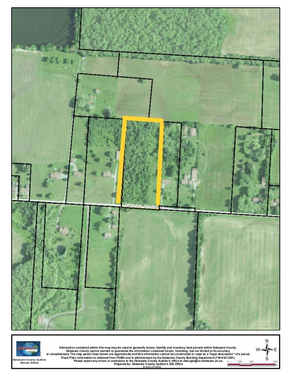 Parcel for sale Map
