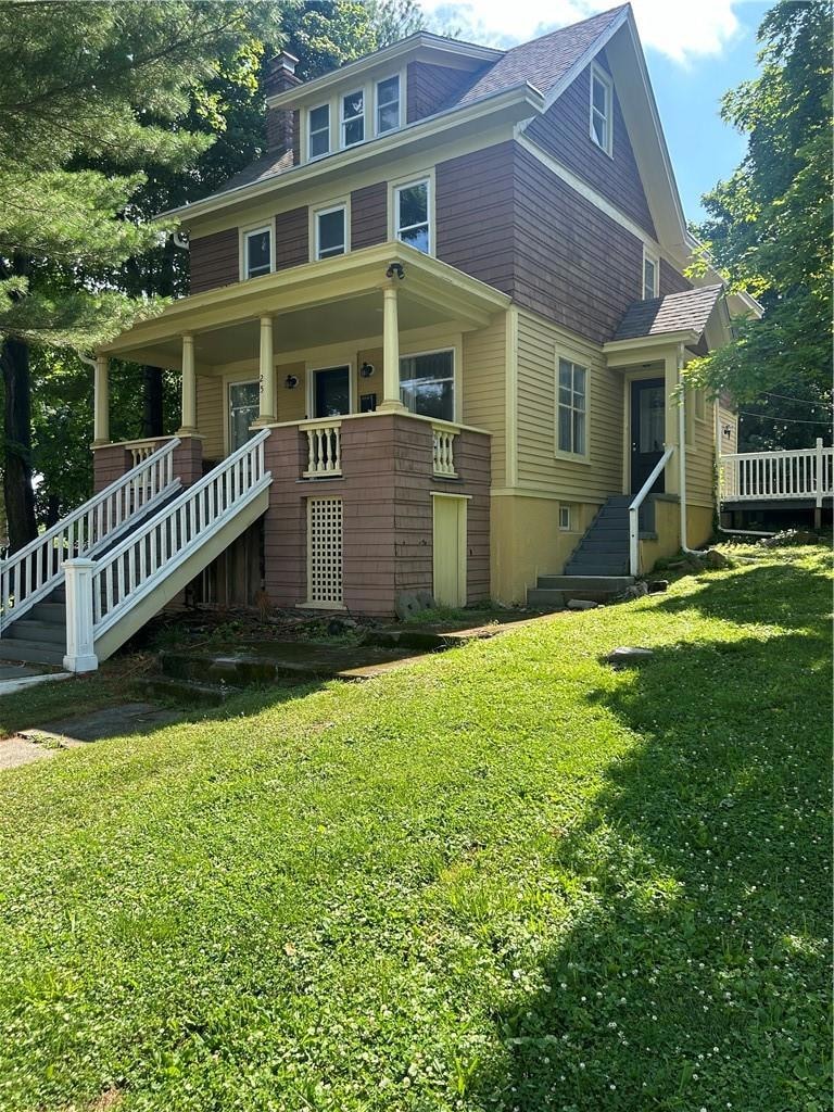 Front of Structure