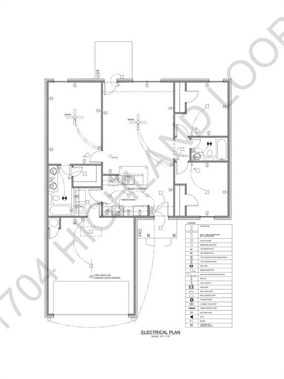 View of room layout