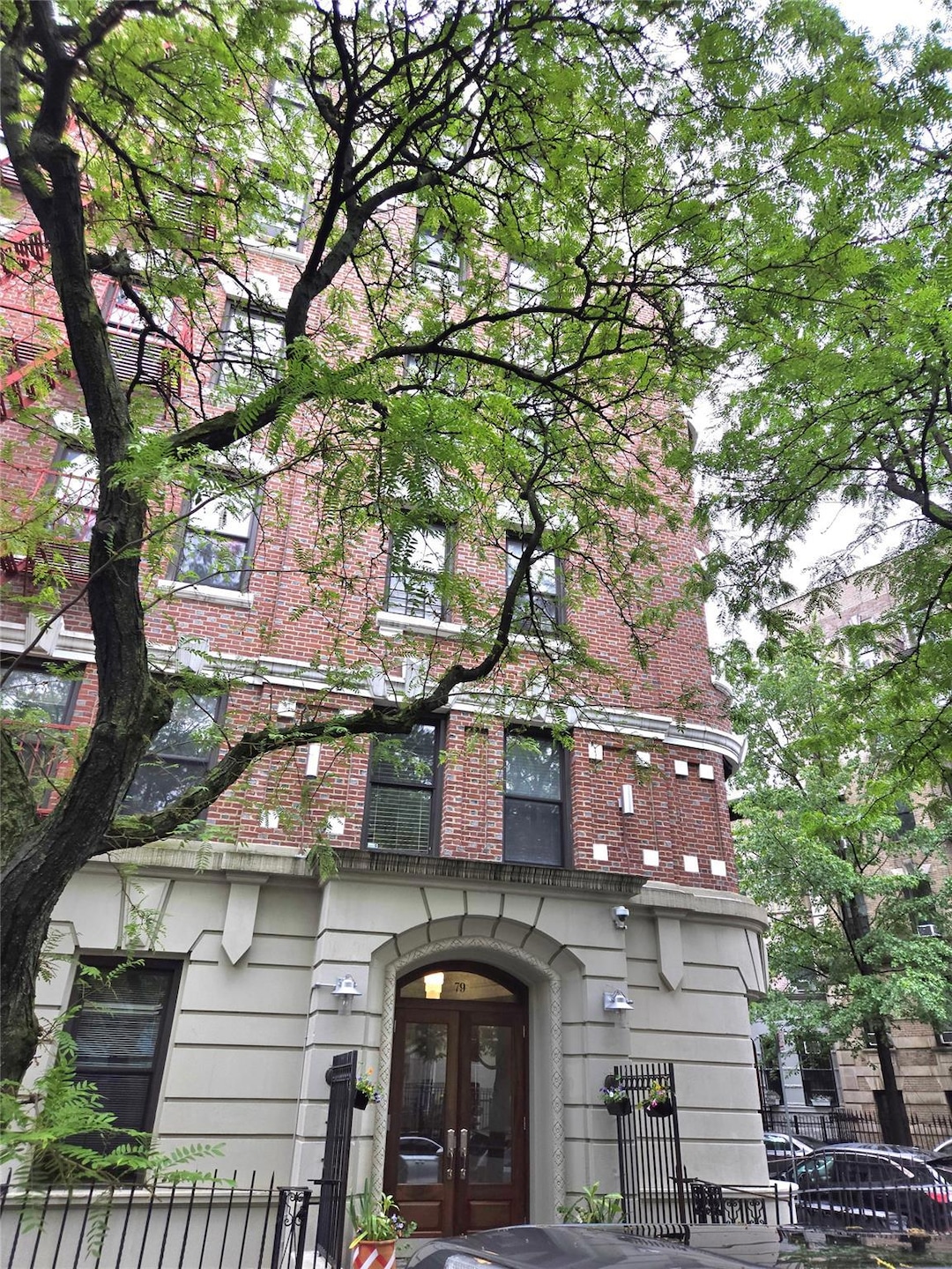 Front of Structure