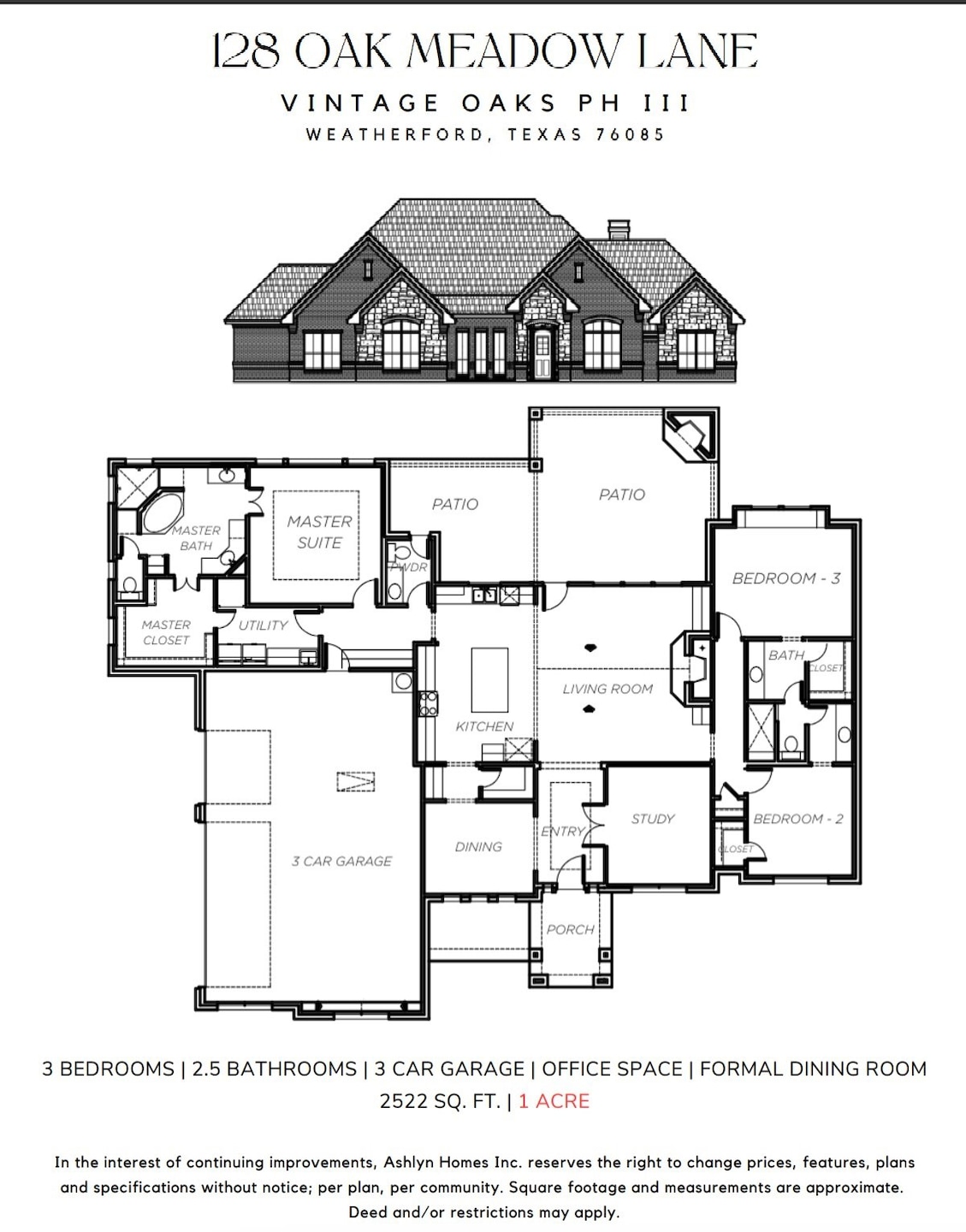 128 Oak Meadow Ln, Weatherford, TX 76085 - photo 1