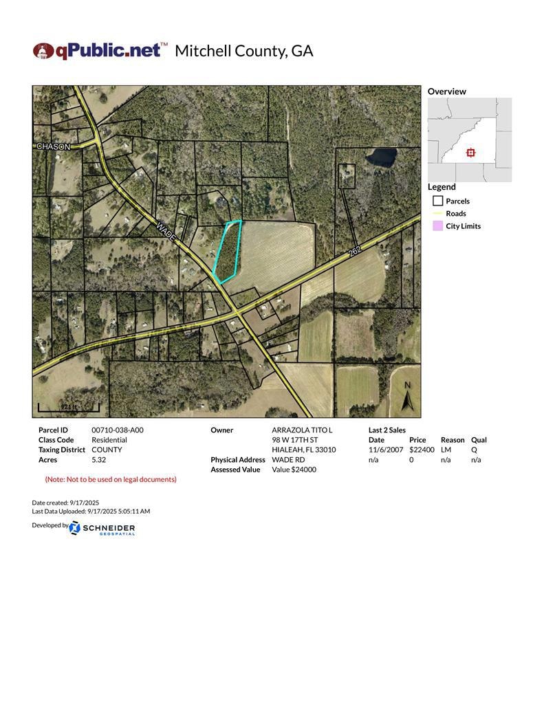 0 Wade Rd, Pelham, GA 31779 - photo 1