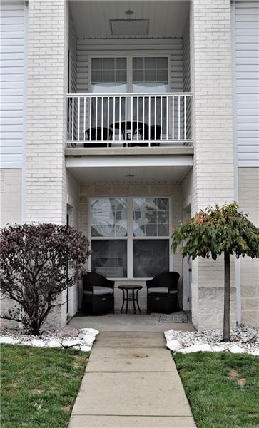 Welcome home! Enjoy sitting out on your covered pa
