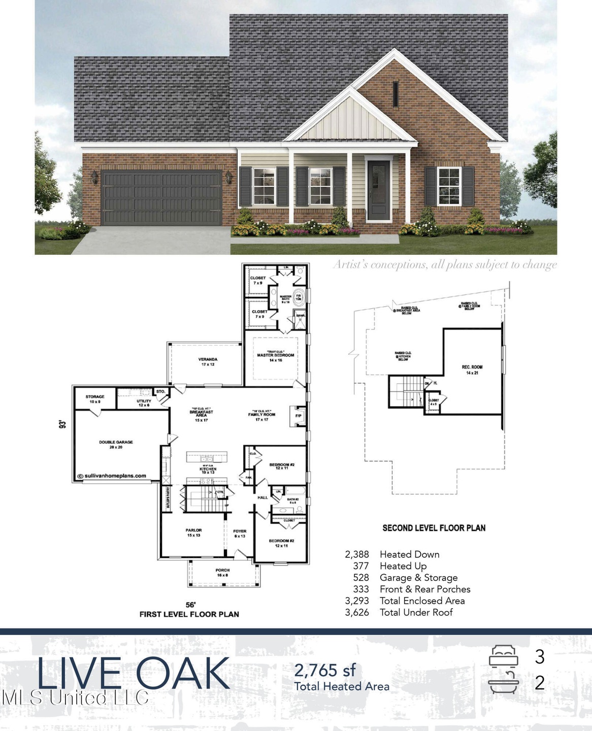 Live Oak Rendering