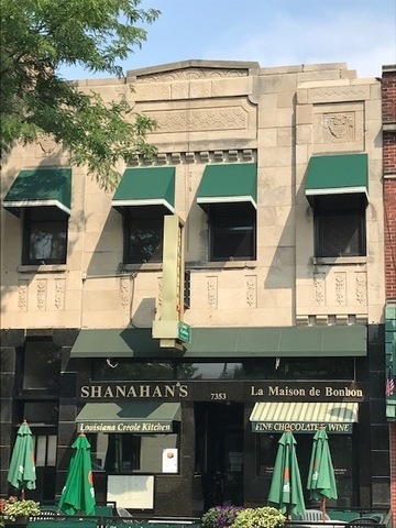 2nd floor loft style apartment.