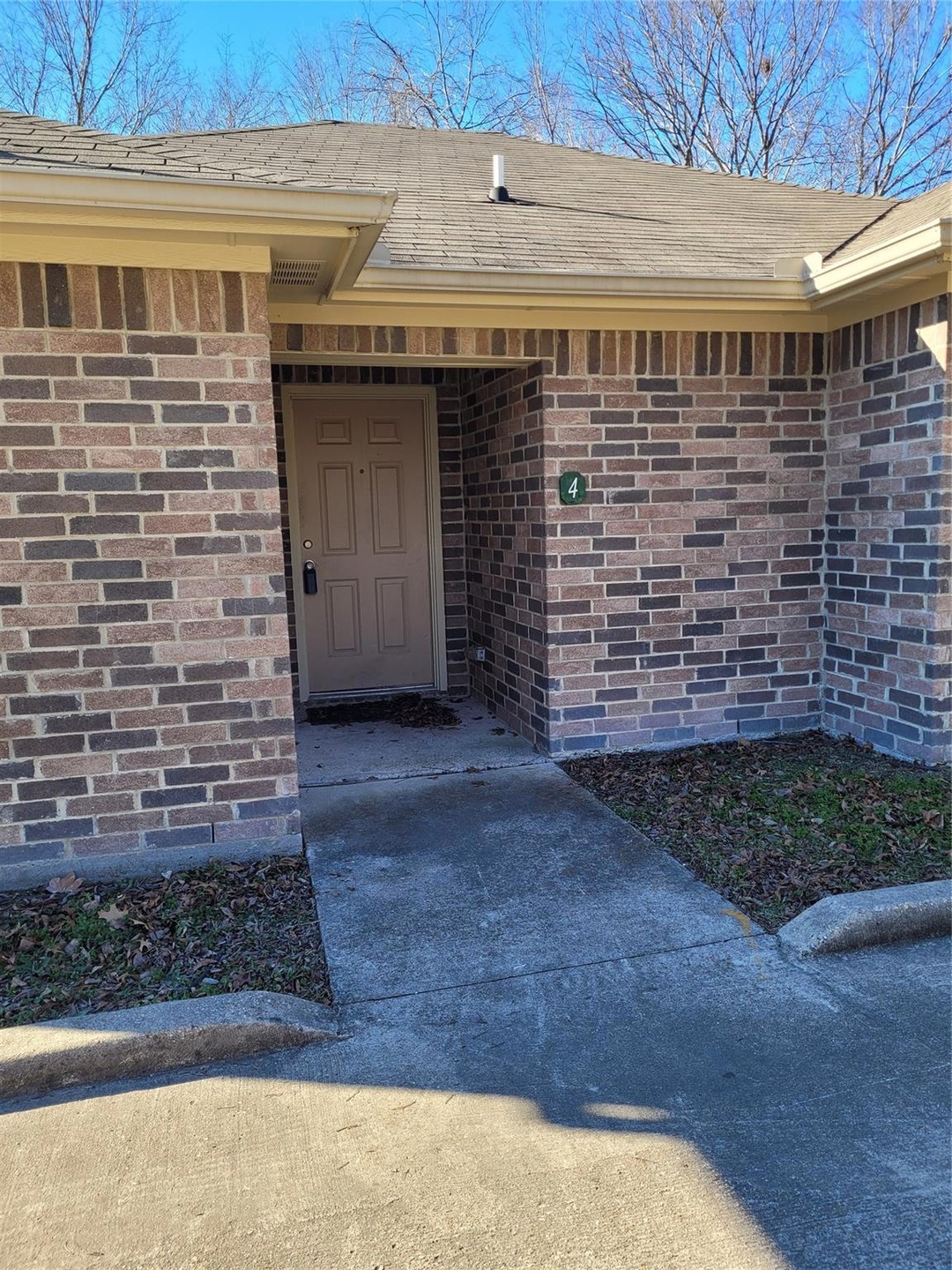 View of exterior entry