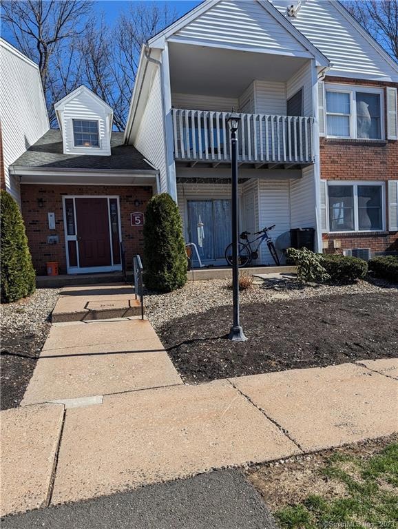 Front of condo