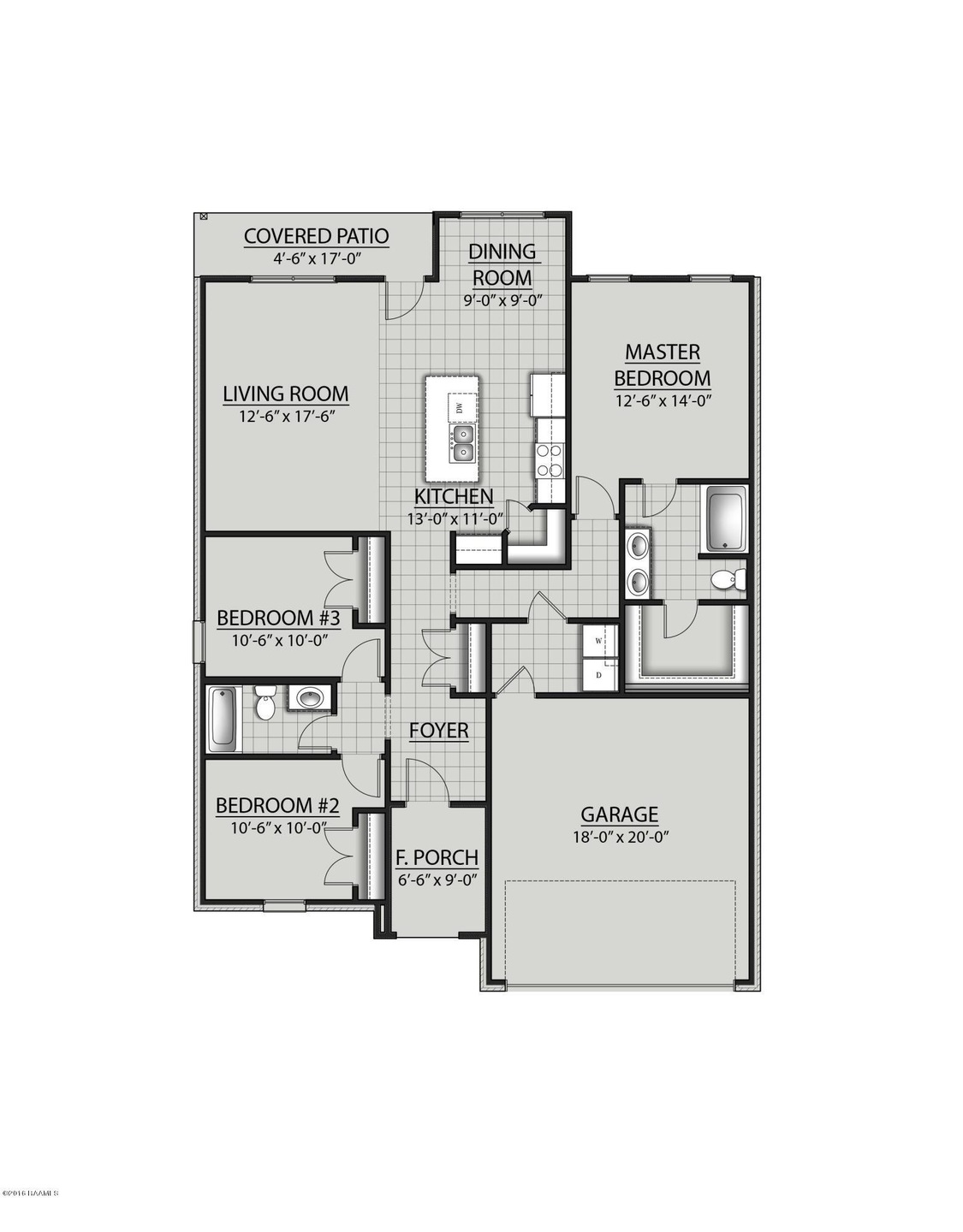 Rayleigh A III - Floor Plan