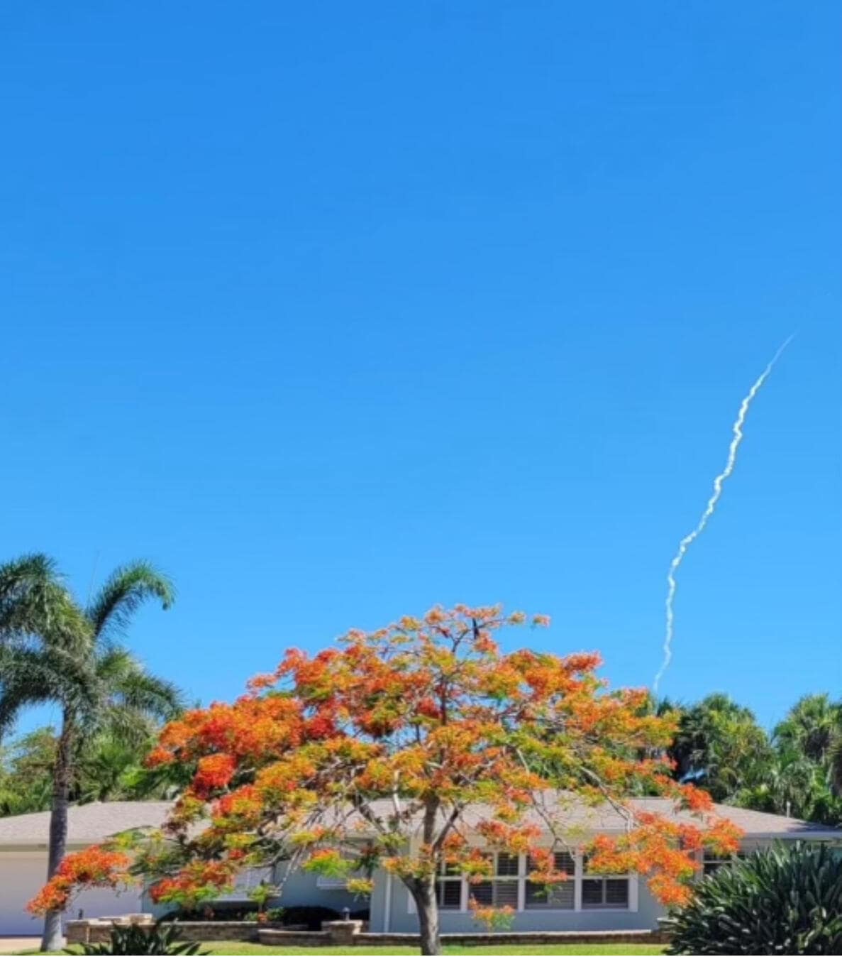 Watch space shots from your property!