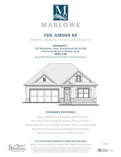 102 Middleton Pass, Woodstock, GA 30188 - photo 1