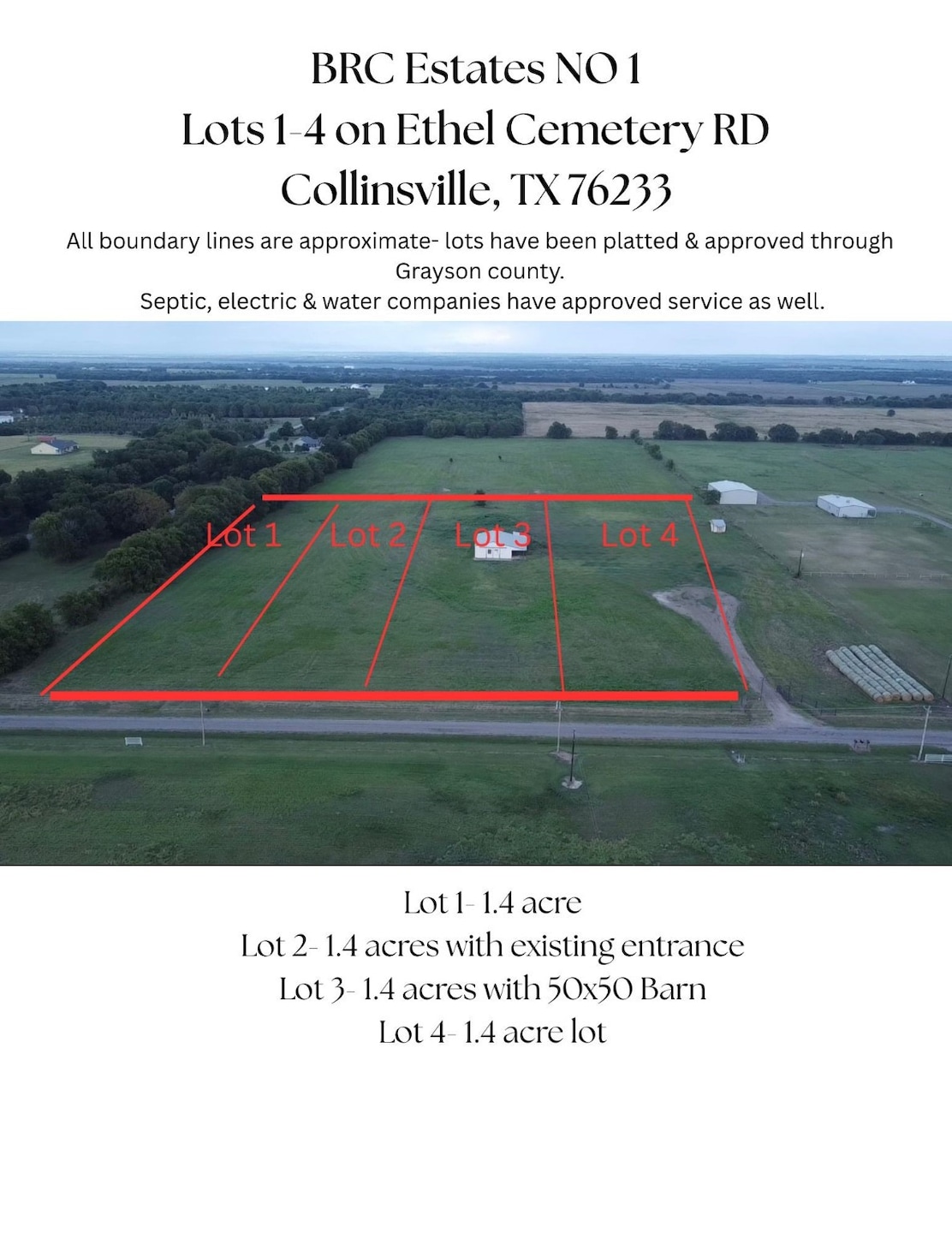 Lot 2 Ethel Cemetery Rd, Collinsville, TX 76233 - photo 1