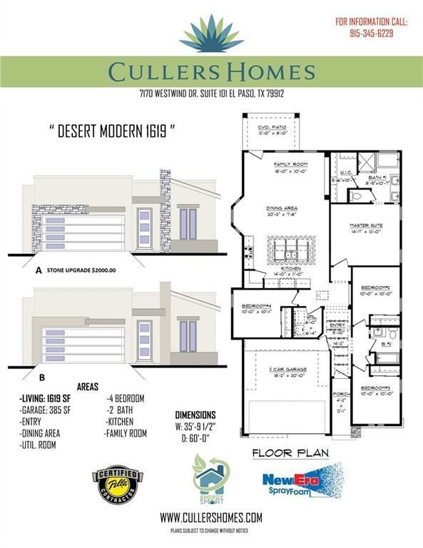 13566 Harbottle St, El Paso, TX 79928 - photo 1