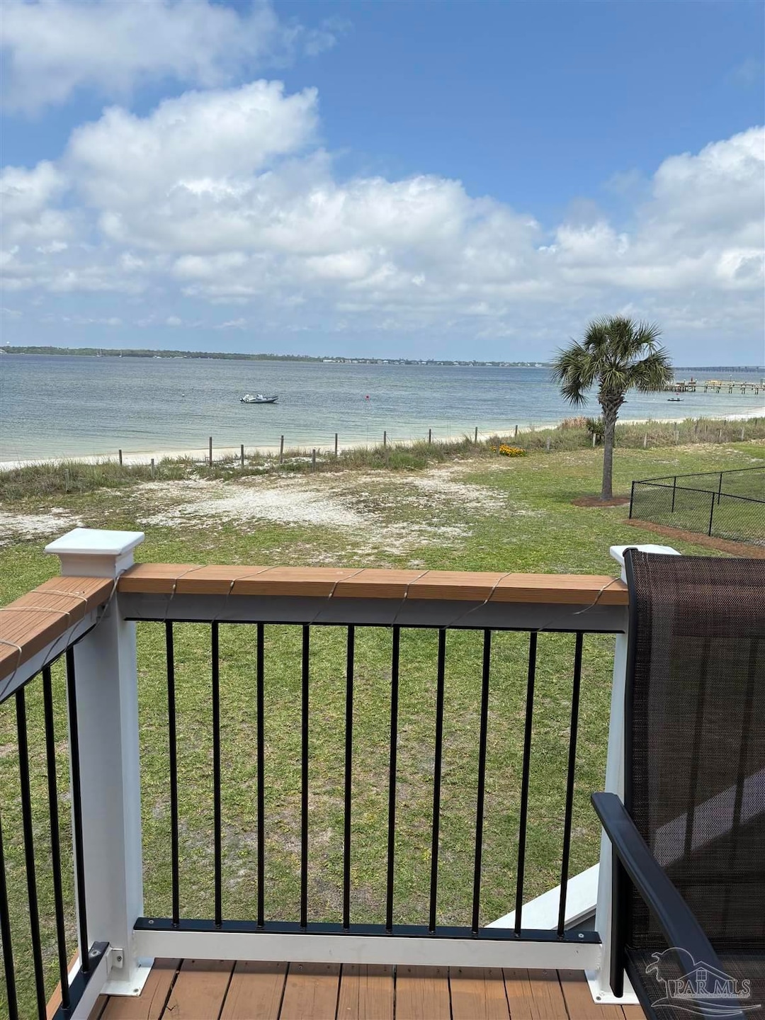 Beautiful views from the deck of Pensacola Bay