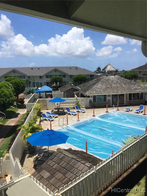 Clubhouse and pool at The Villages at Waipio